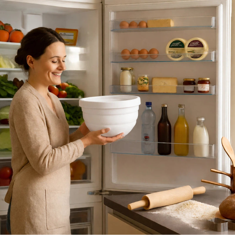 Silicone Bowl Liner for KitchenAid Mixer – White