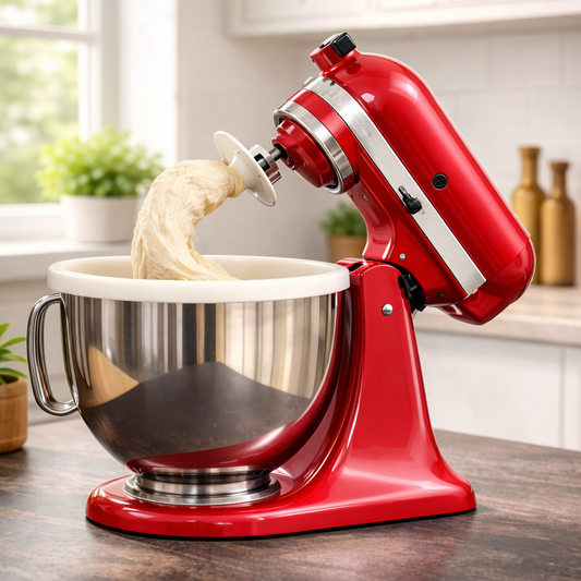 Silicone Bowl Liner for KitchenAid Mixer – White